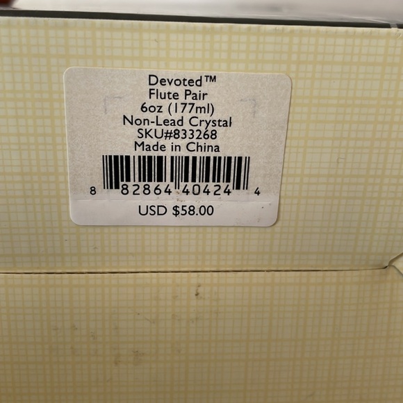 Lenox champagne flutes 🥂 - Picture 2 of 4